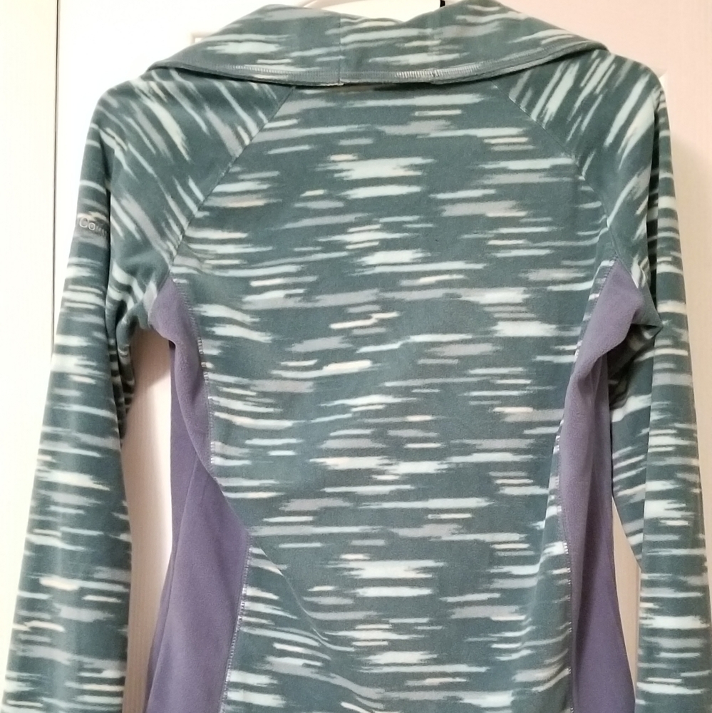 Columbia Fleece Quarter zip fleece Small - Picture 2 of 6